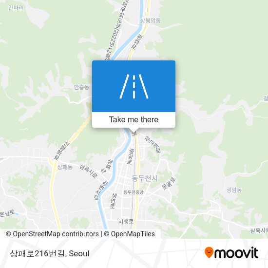 상패로216번길 map