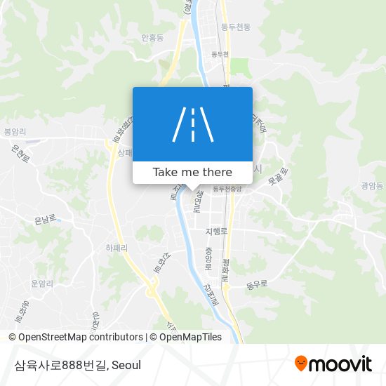 삼육사로888번길 map