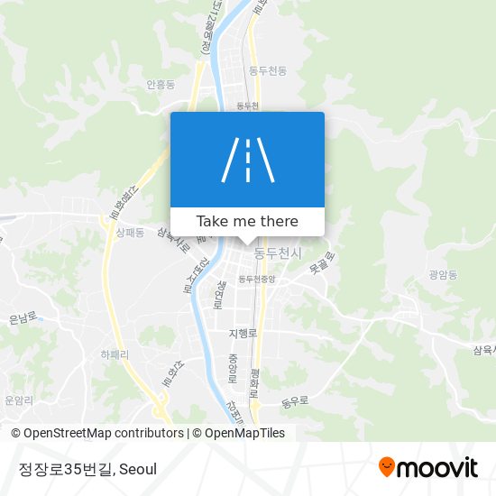 정장로35번길 map