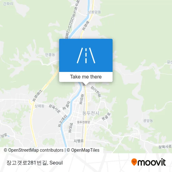 장고갯로281번길 map