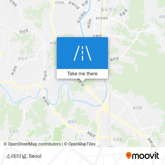 소래터널 map