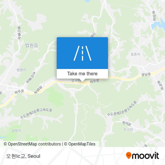 오현Ic교 map