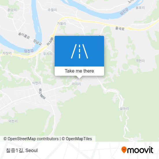 칠중1길 map