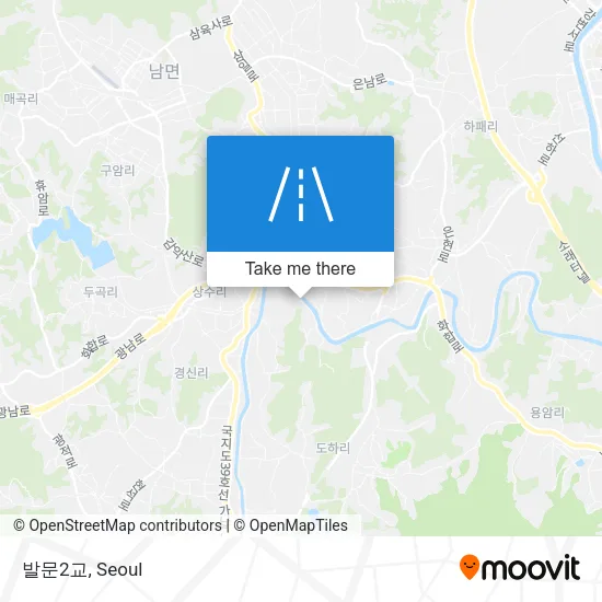 발문2교 map