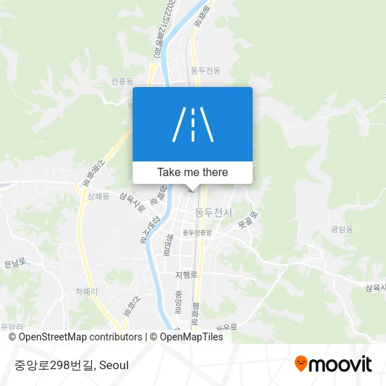 중앙로298번길 map