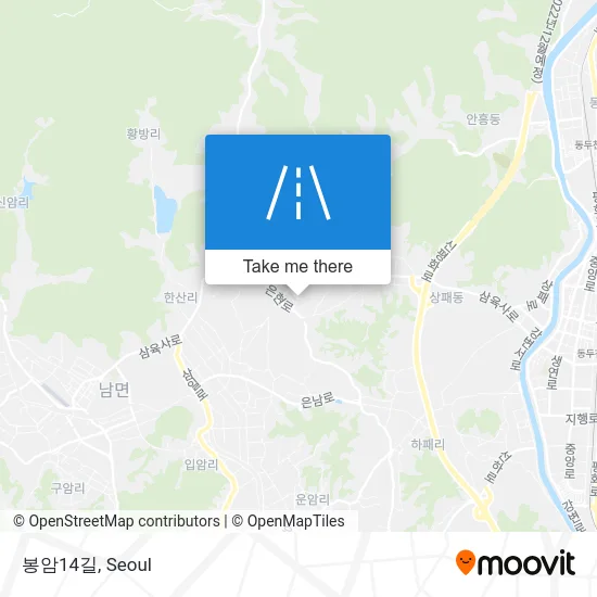 봉암14길 map