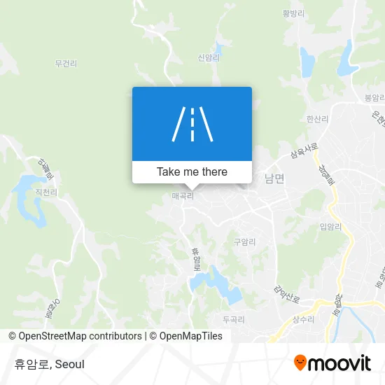 휴암로 map