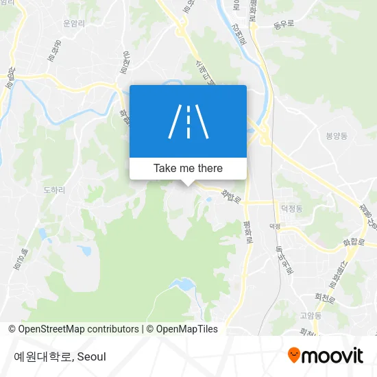 예원대학로 map