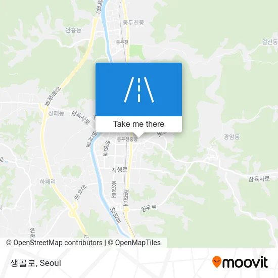생골로 map