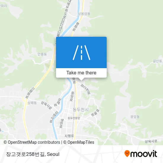 장고갯로258번길 map