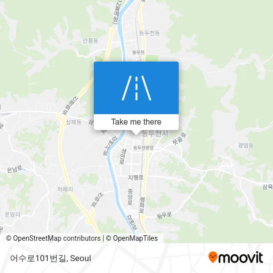 어수로101번길 map