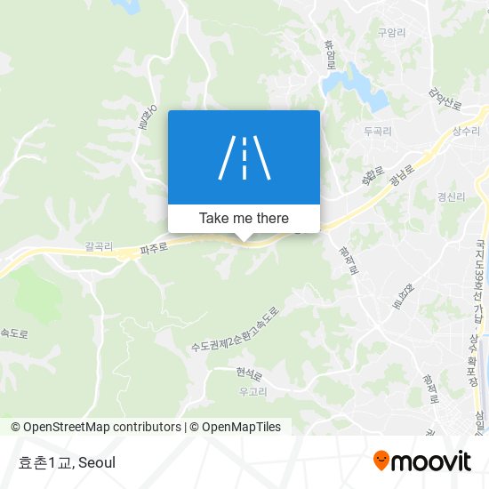 효촌1교 map