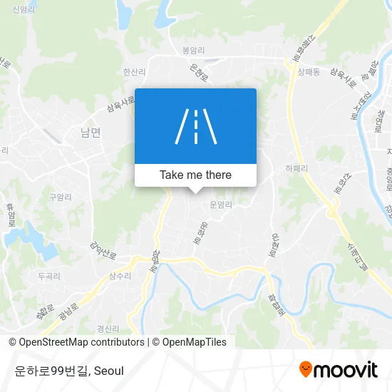 운하로99번길 map
