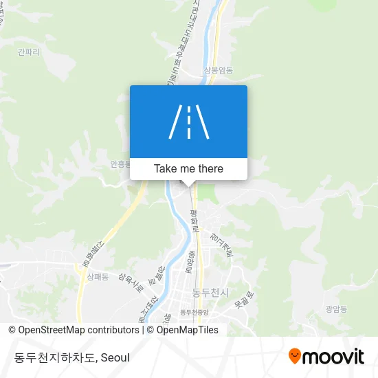 동두천지하차도 map
