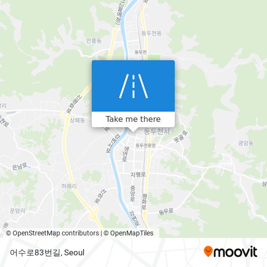 어수로83번길 map