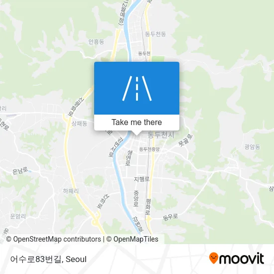 어수로83번길 map