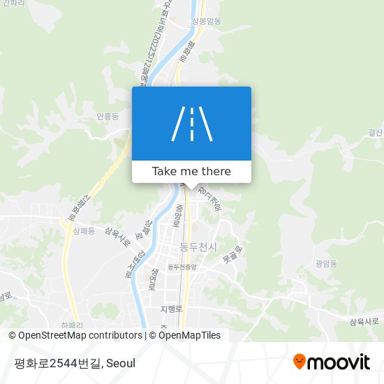 평화로2544번길 map