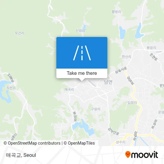 매곡교 map
