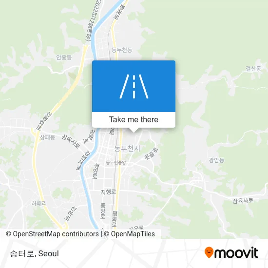 송터로 map