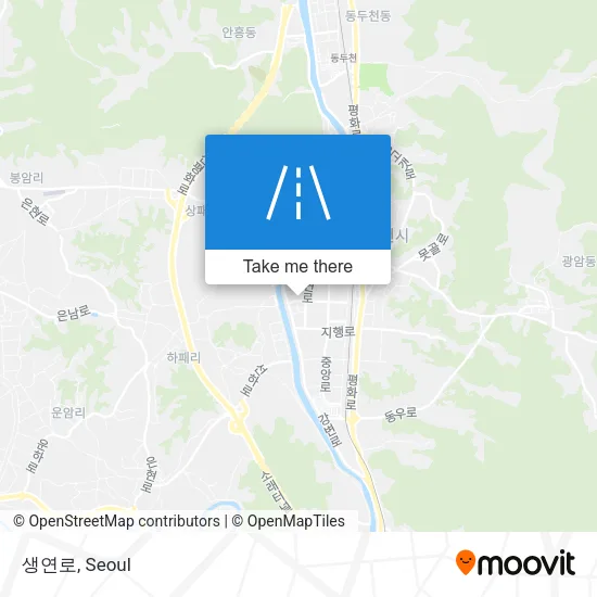 생연로 map