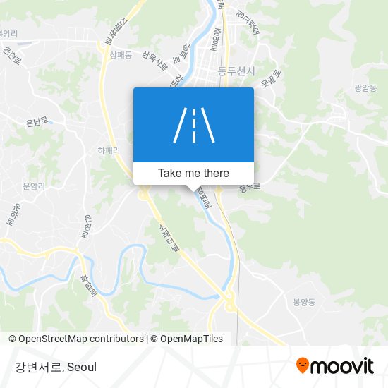 강변서로 map