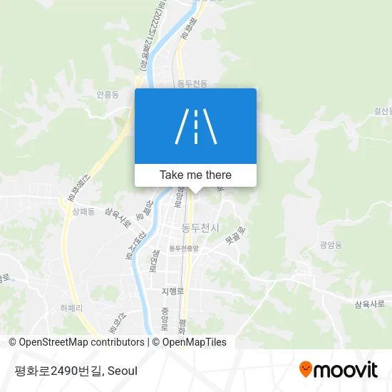 평화로2490번길 map