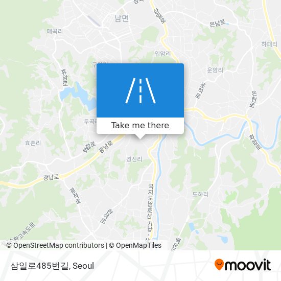 삼일로485번길 map