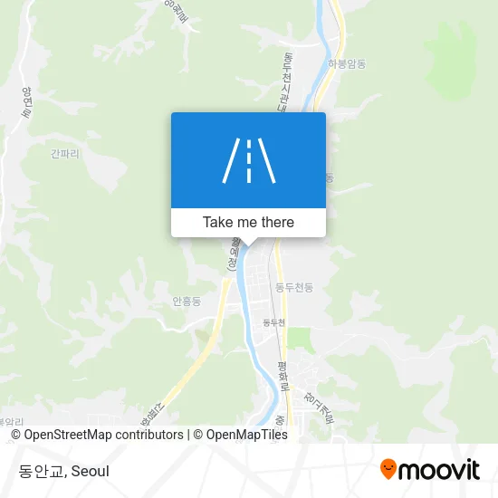 동안교 map