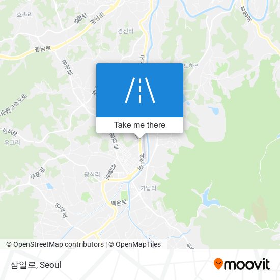 삼일로 map