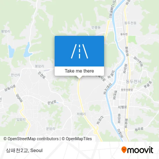 상패천2교 map