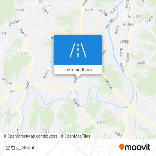 은현로 map