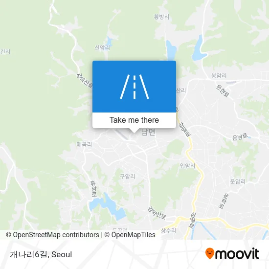 개나리6길 map