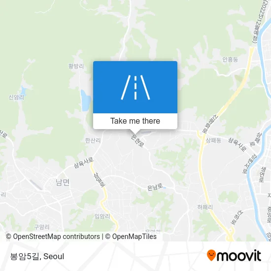 봉암5길 map