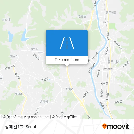 상패천1교 map