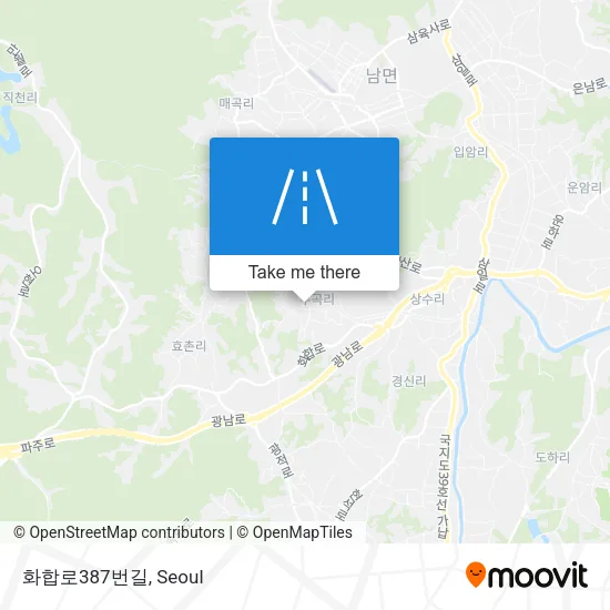 화합로387번길 map