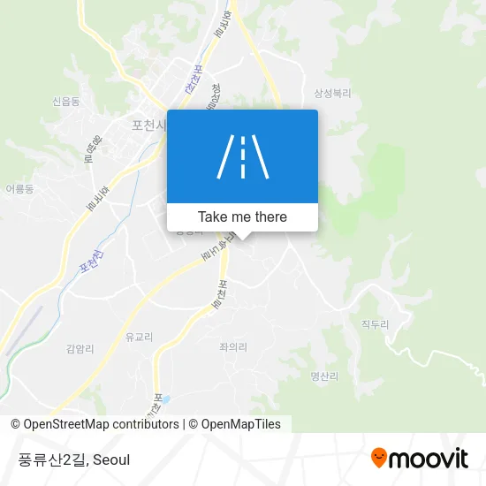 풍류산2길 map