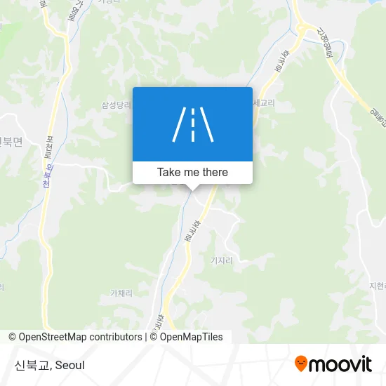 신북교 map