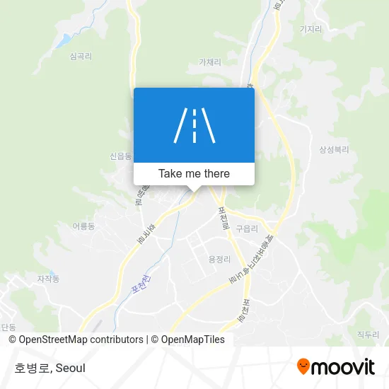 호병로 map