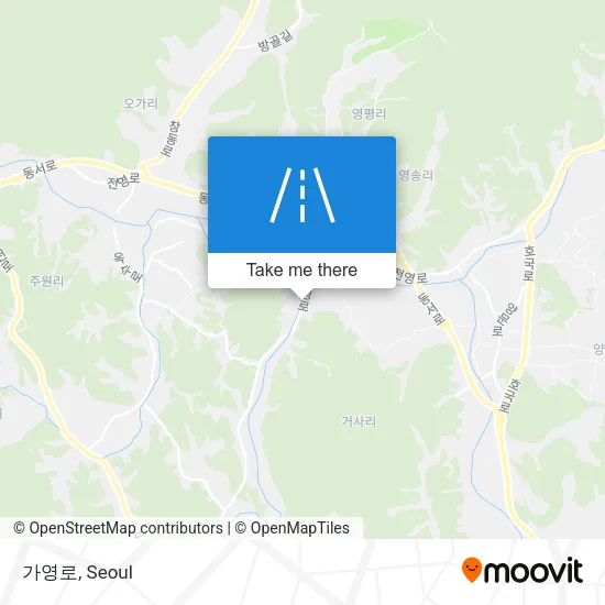 가영로 map