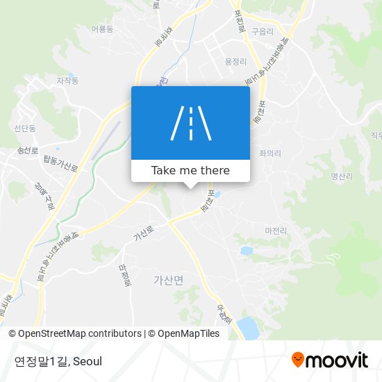 연정말1길 map