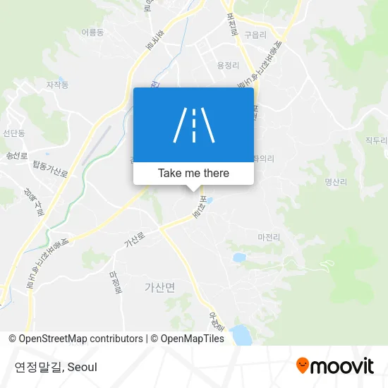 연정말길 map