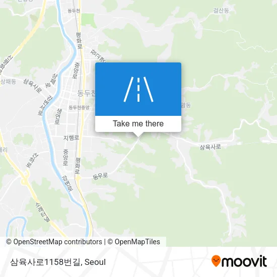 삼육사로1158번길 map
