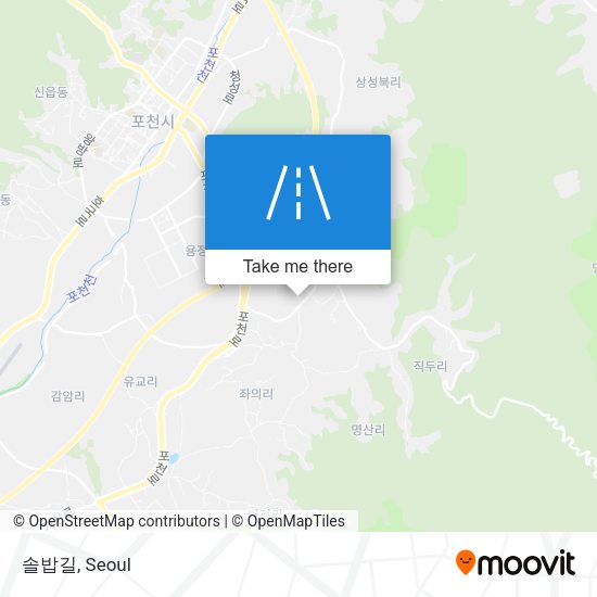 솔밥길 map
