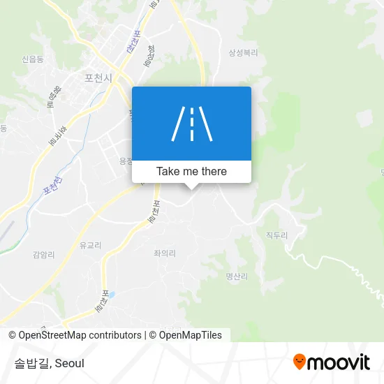 솔밥길 map