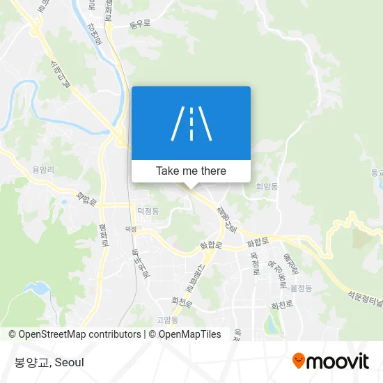 봉양교 map
