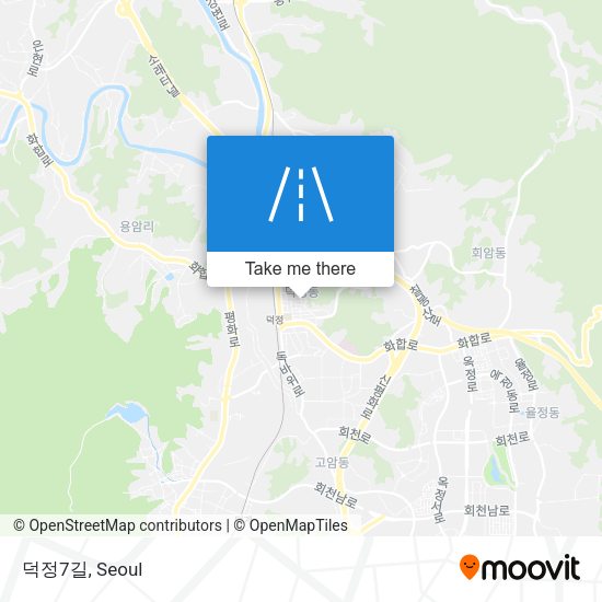 덕정7길 map