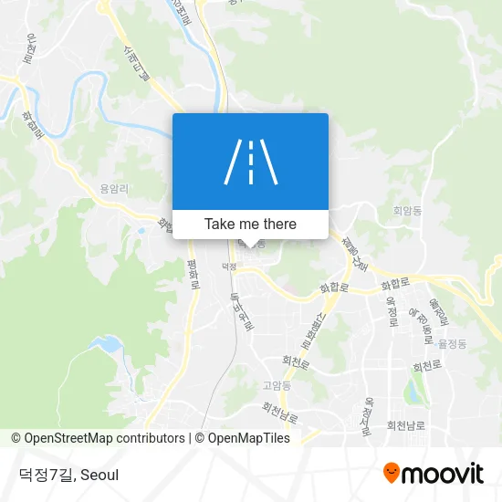 덕정7길 map