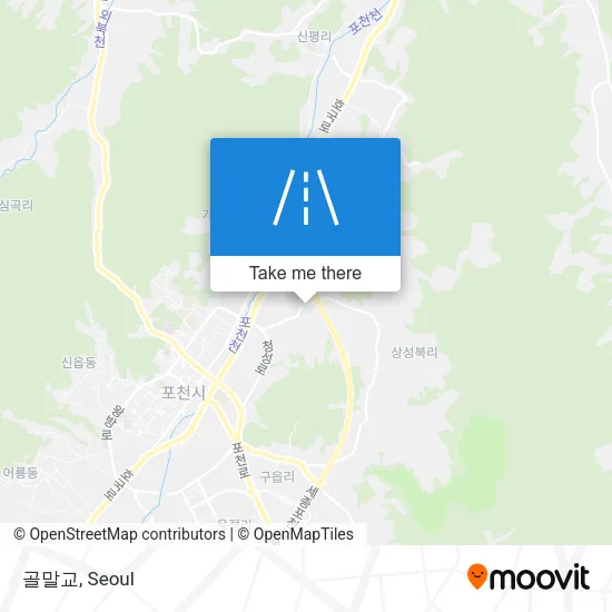 골말교 map