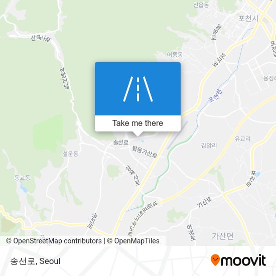 송선로 map
