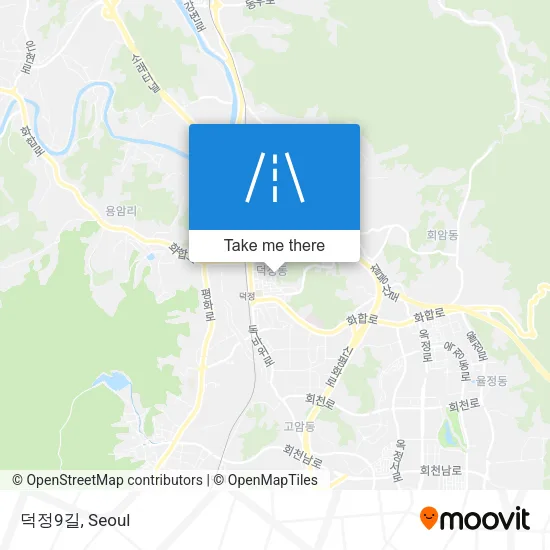 덕정9길 map